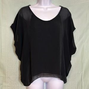 Babaton silk oversized blouse